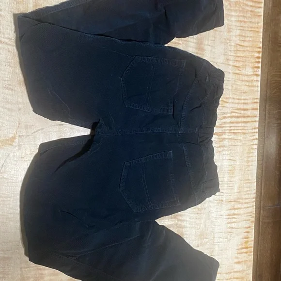 Hanna Andersson boys size 160cm (US 14-16) Black Corduroy Pants - Picture 5 of 6